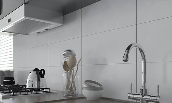 slavina u moderno uređenoj kuhinji